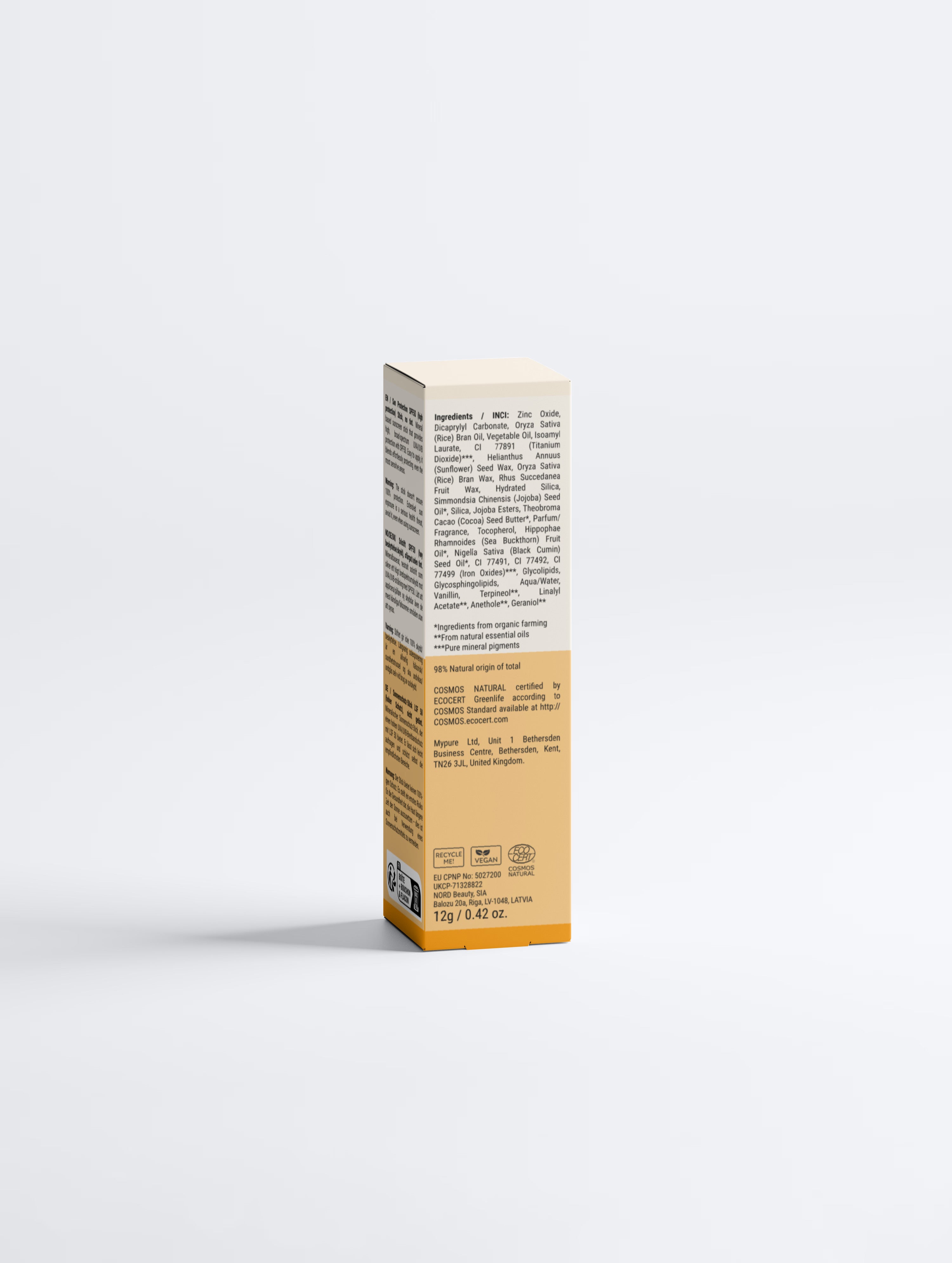 Sun Protection SPF50 Stick, no tint
